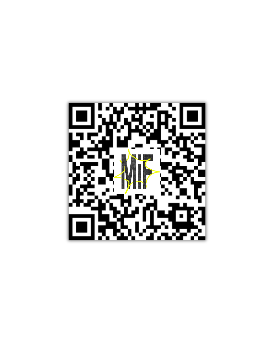 QR code de don au Moche In Festival, à scanner avec une application bancaire